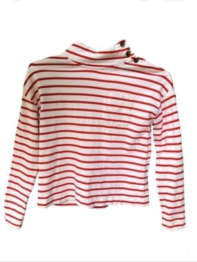 Vineyard Vines Mock Neck Striped Pullover Size M